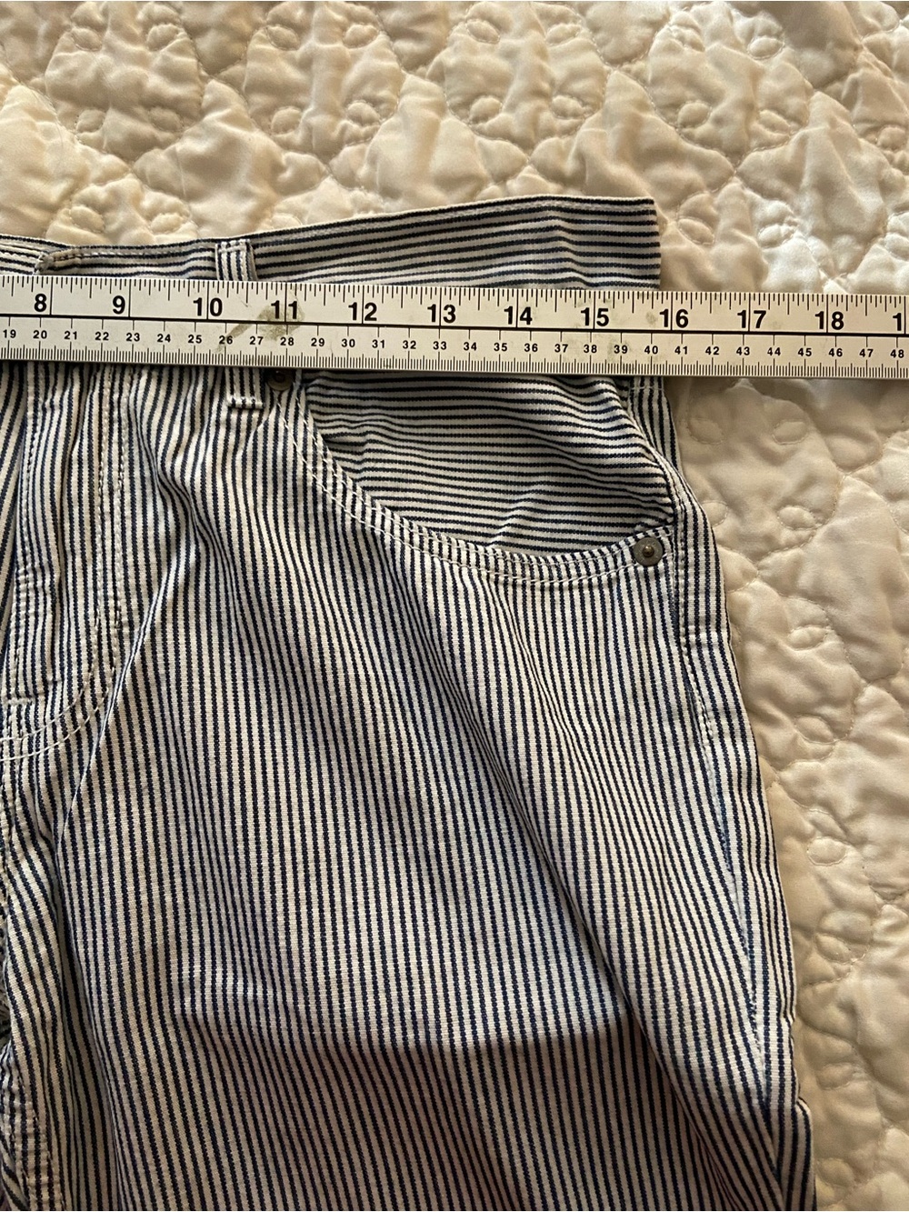 LEVIS STRIPED DENIM - Picture 11 of 14